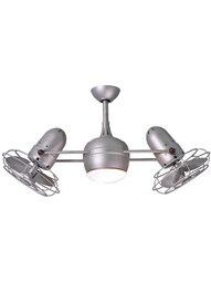 Dagny Ceiling Fan with Metal Blades and Light Kit